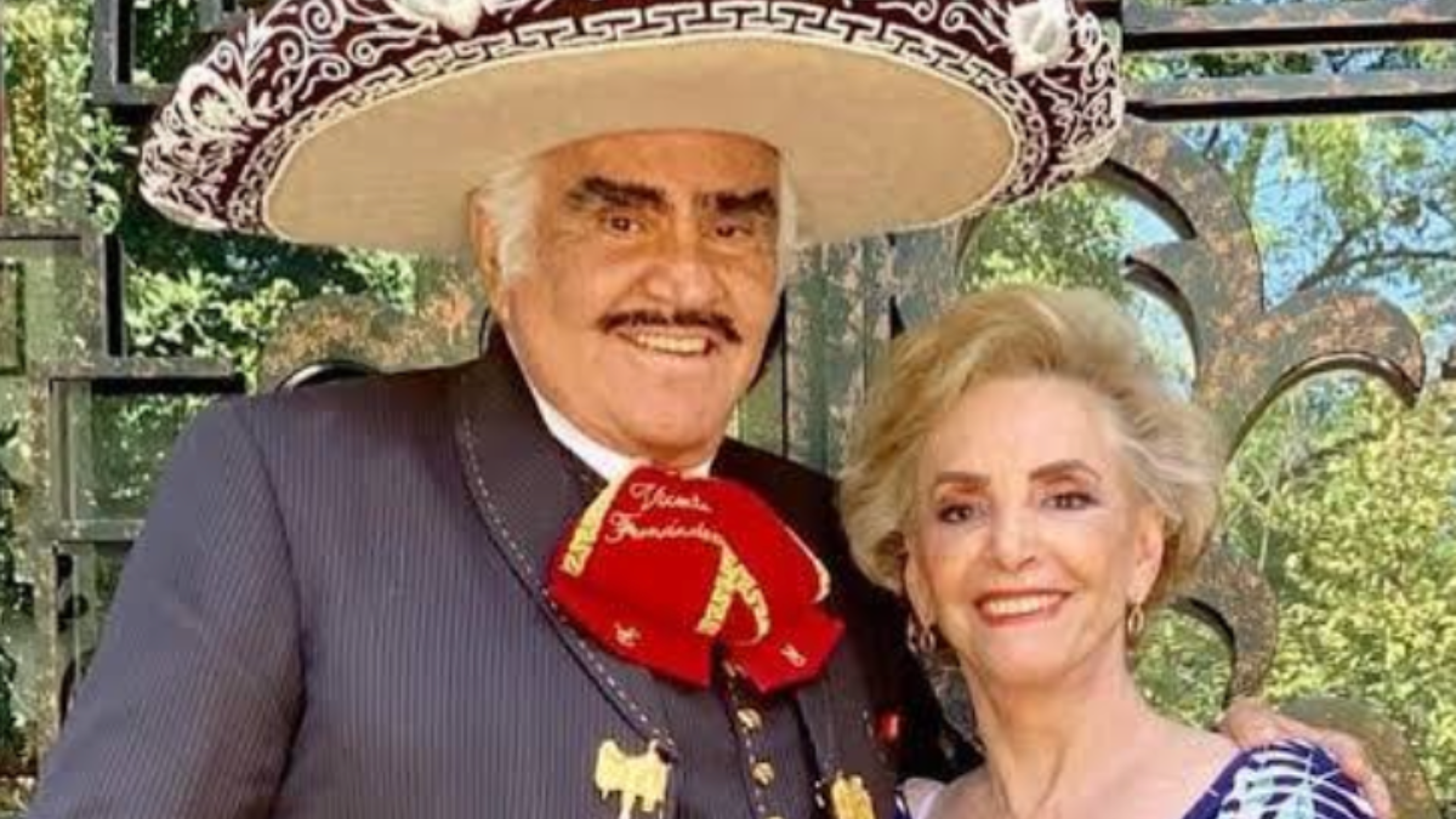 Doña Cuquita, viuda de Vicente Fernández
