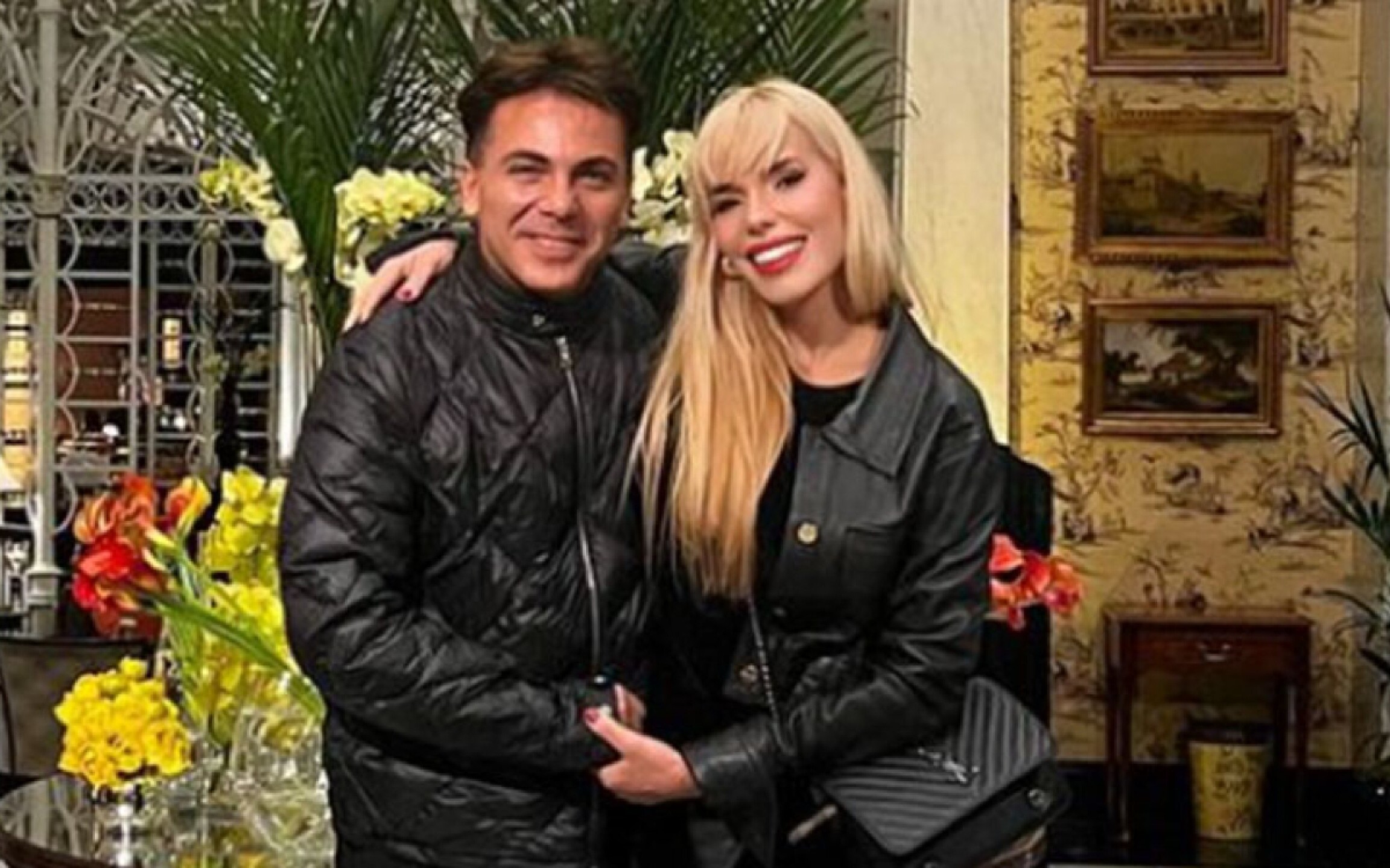 Ingrid Wagner y Cristian Castro