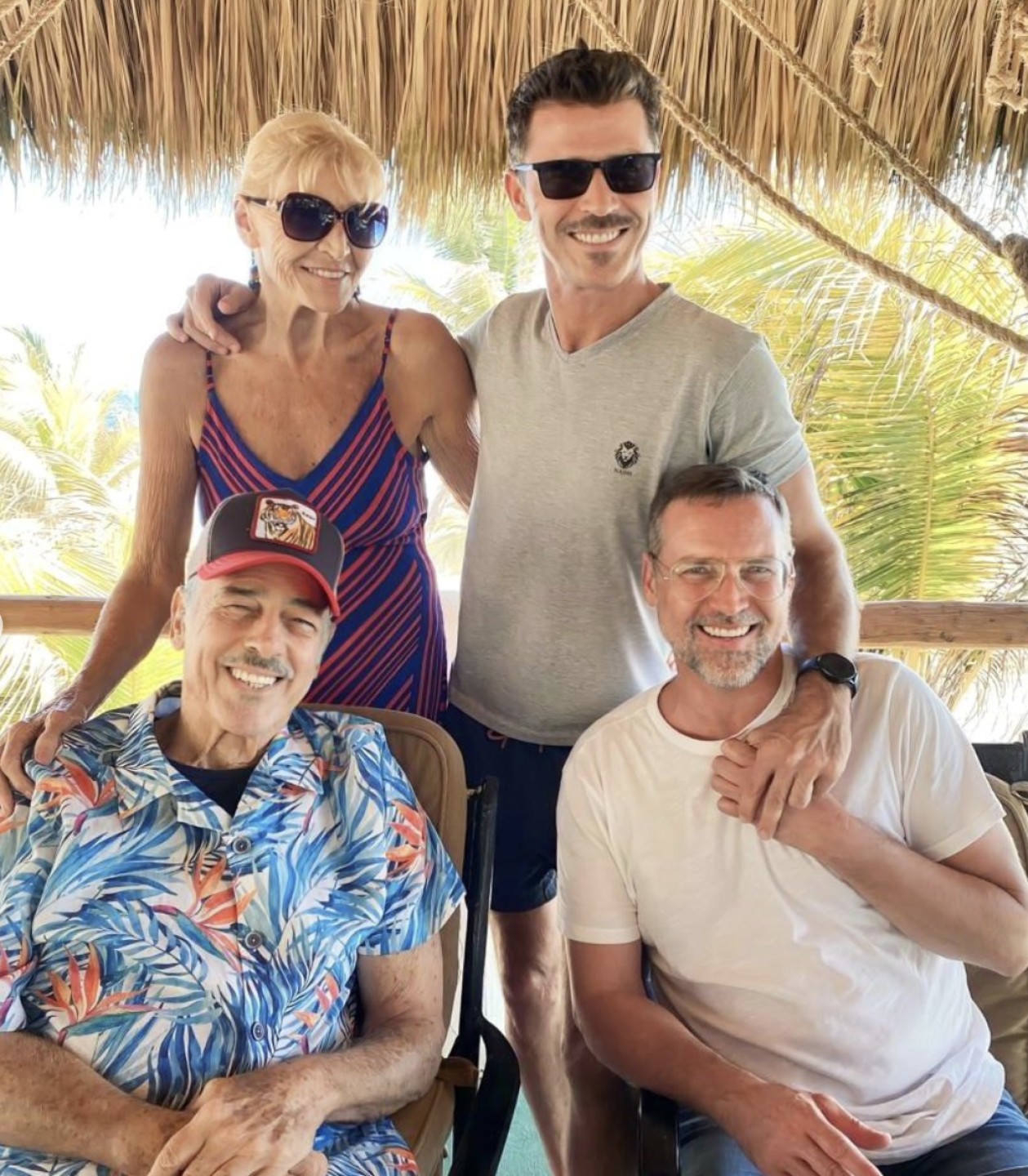 Leonardo García, Andrés García y Andrés García Jr