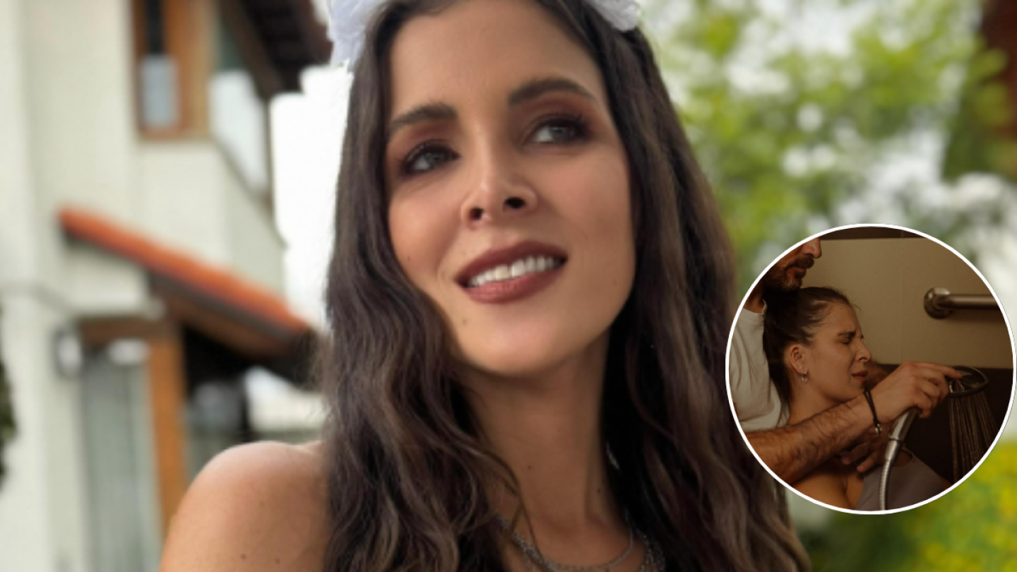 Adianez Hernández muestra imágenes inéditas sobre el parto de su hija con Augusto Bravo
