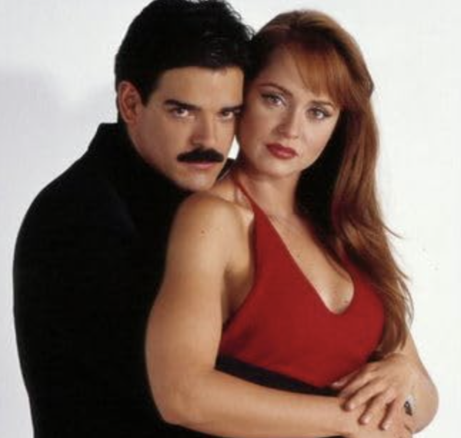 José Ángel Llamas y Gaby Spanic
