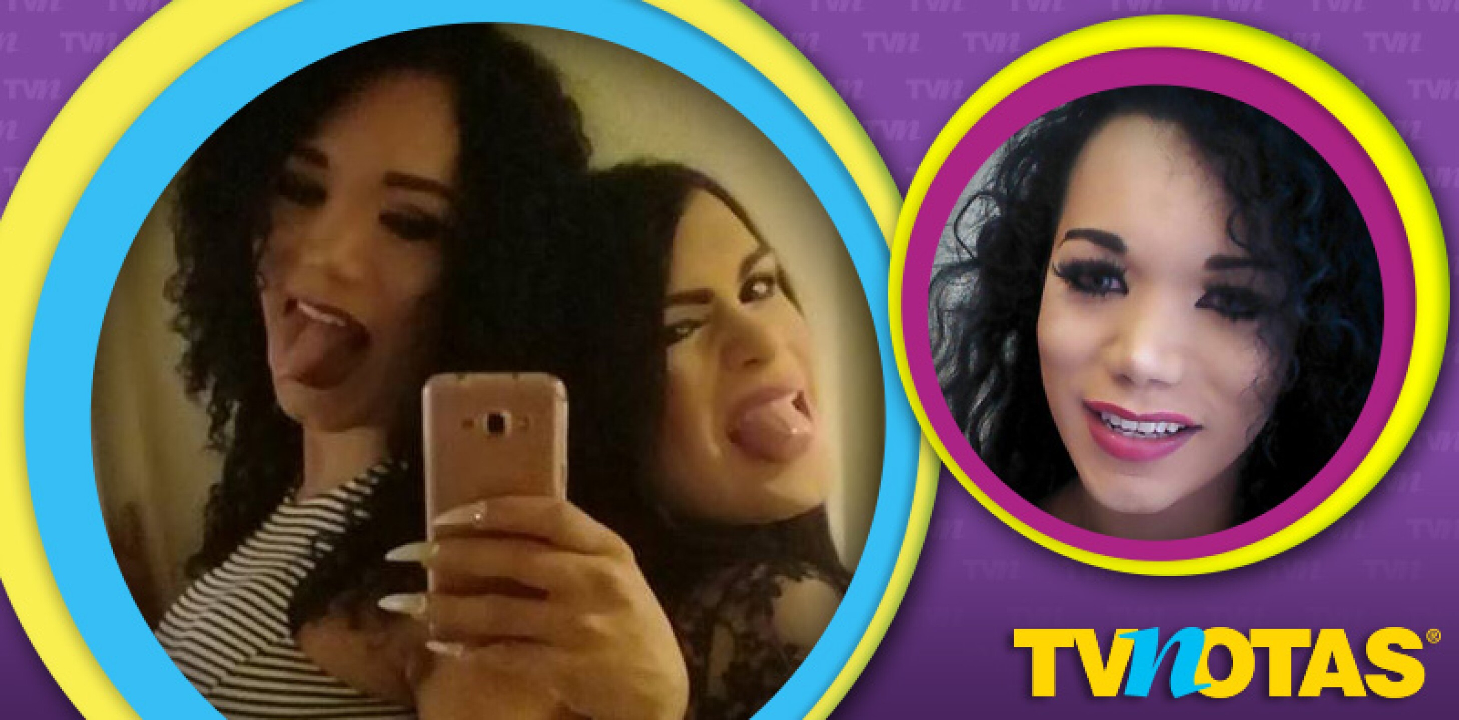 La Wendy y Paolita reaparecen para mostrar su rostro al natural.