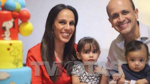 Marysol Sosa y su familia