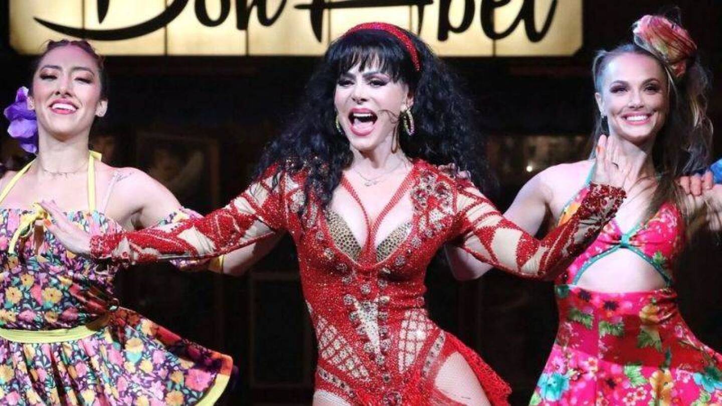 Maribel Guardia actuando en Laguilla mi barrio