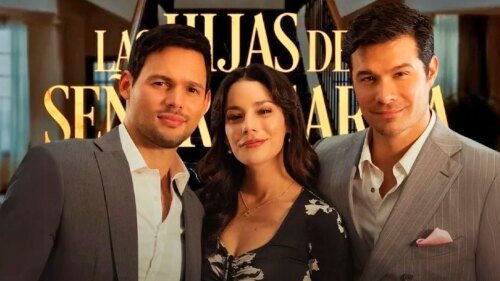 Nicolás, Arturo y Valeria en Las hijas de la señora García