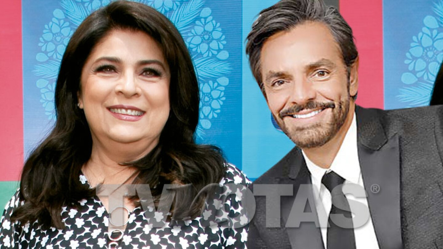 Victoria Ruffo y Eugenio Derbez juntos logo TVNotas