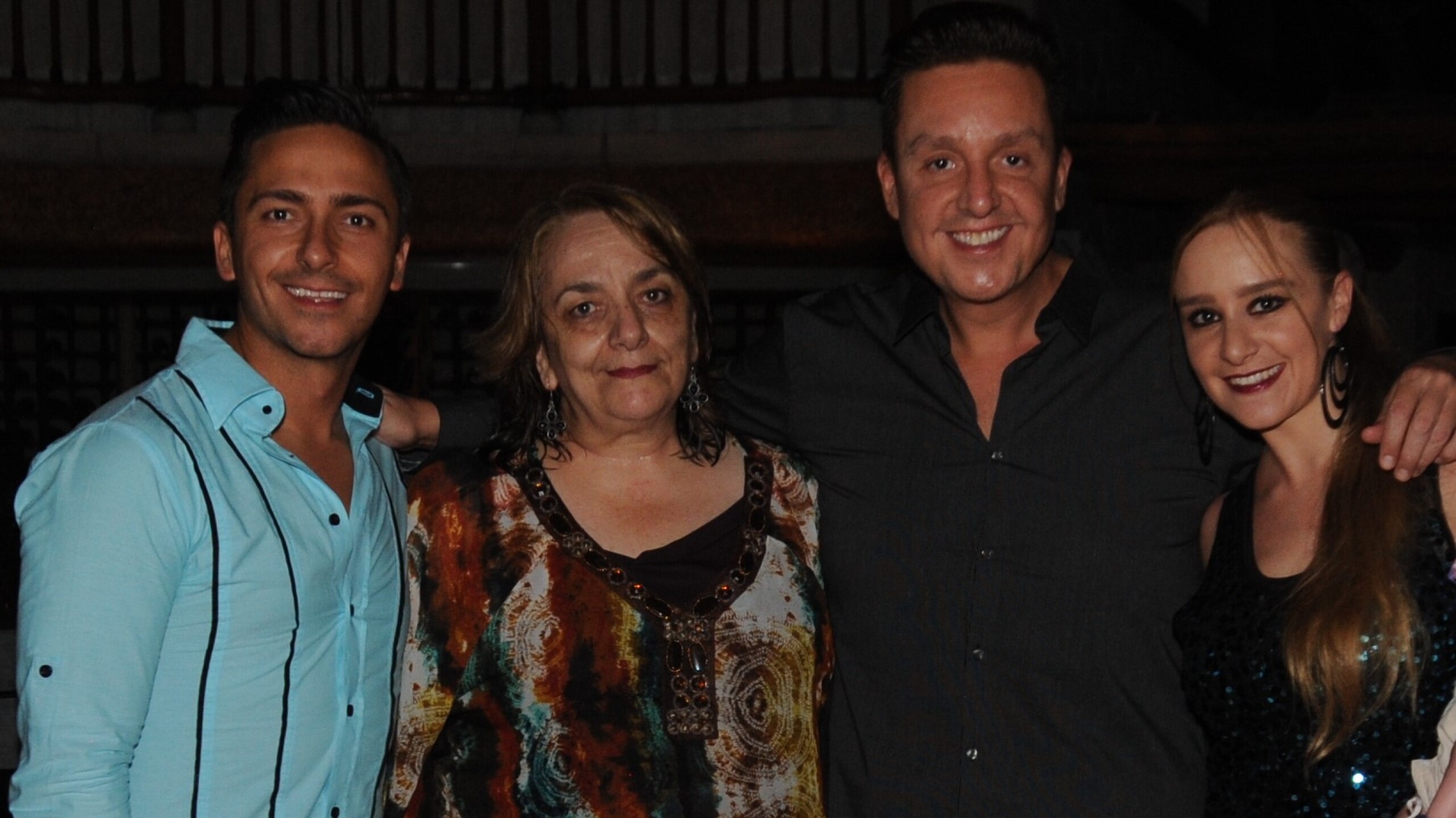 Daniel Bisogno, Alex Bisogno, Araceli y la hermana