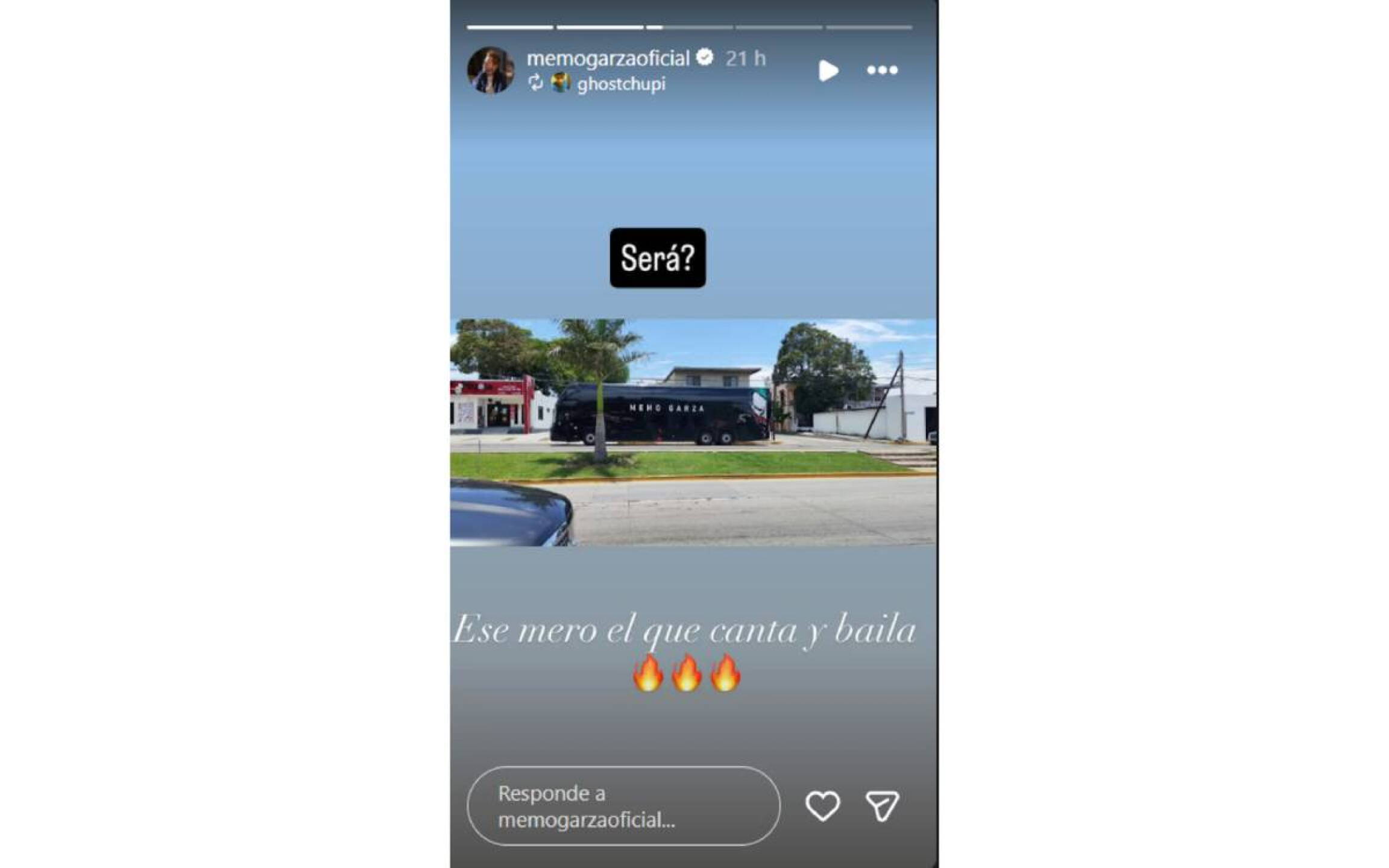Autobús de Memo Garza