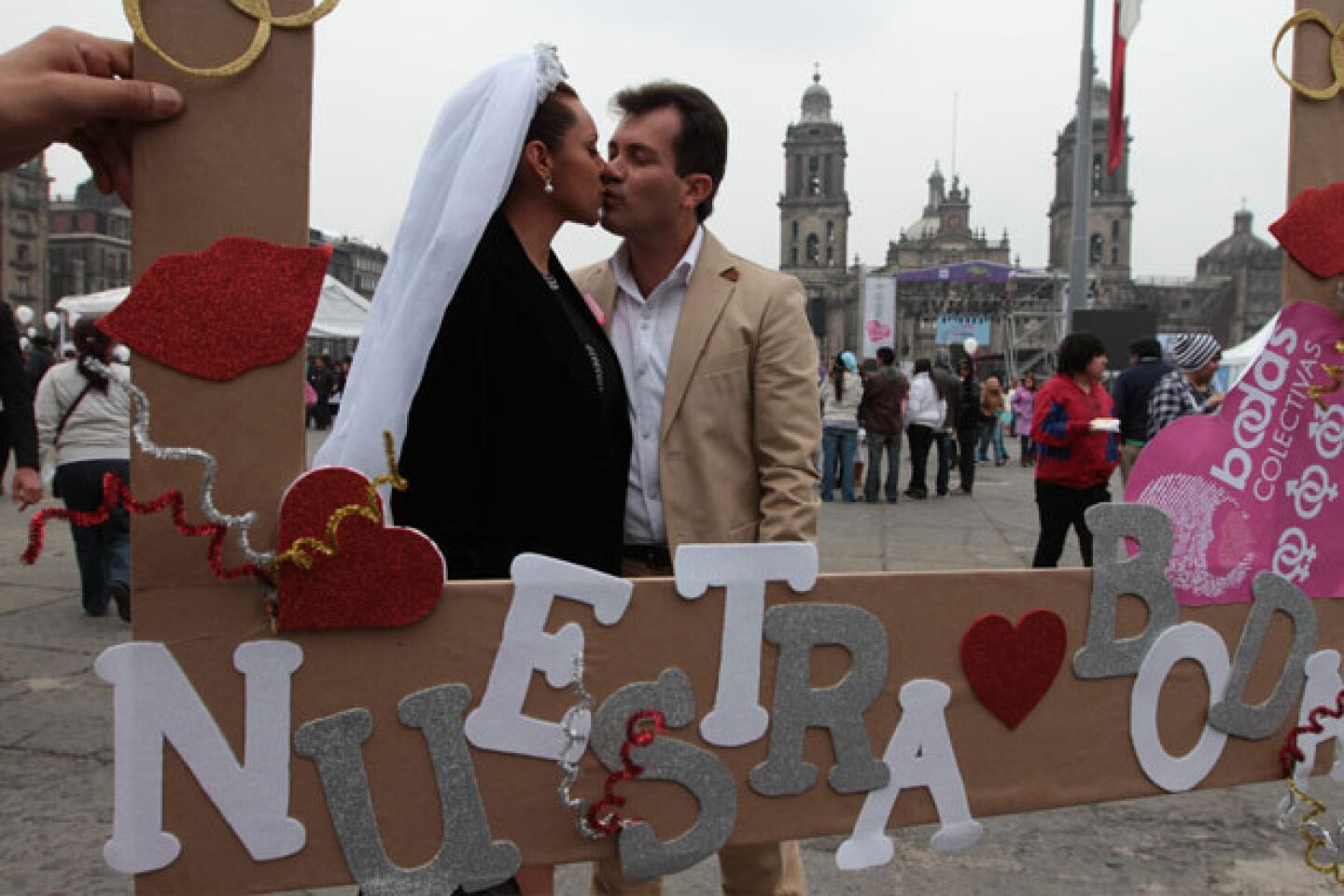 Se rompió récord en bodas colectivas.