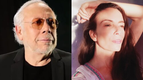 Sasha Sokol y Luis de Llano