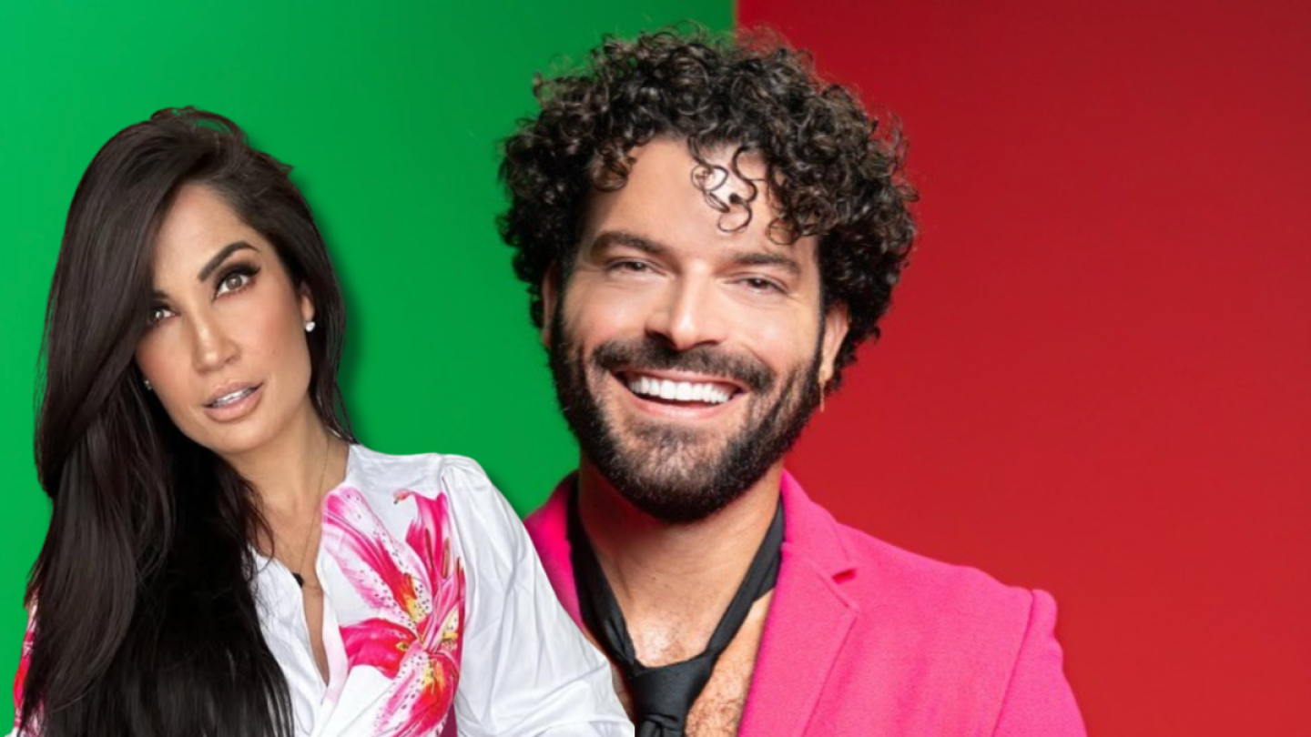 Adrián di Monte y Joanna Vega- Biestro salida de la casa de los famosos