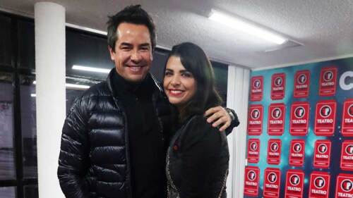 Lisset habló por primera vez de su noviazgo con el actor Jorge Gallegos.