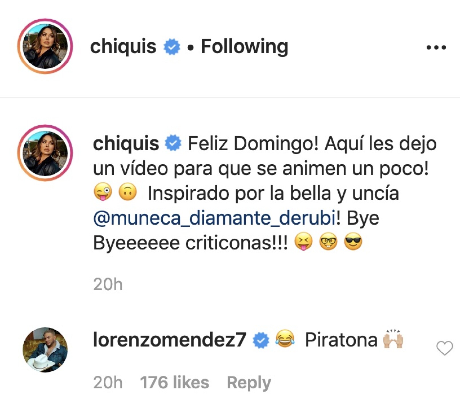Instagram @chiquis
