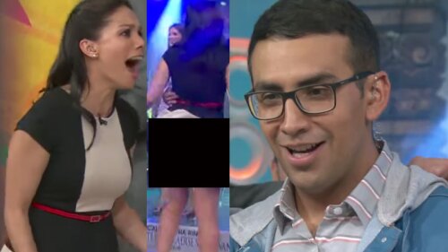 Tabata Jalil no tenía idea de lo que estaba enseñando con minivestido en VLA