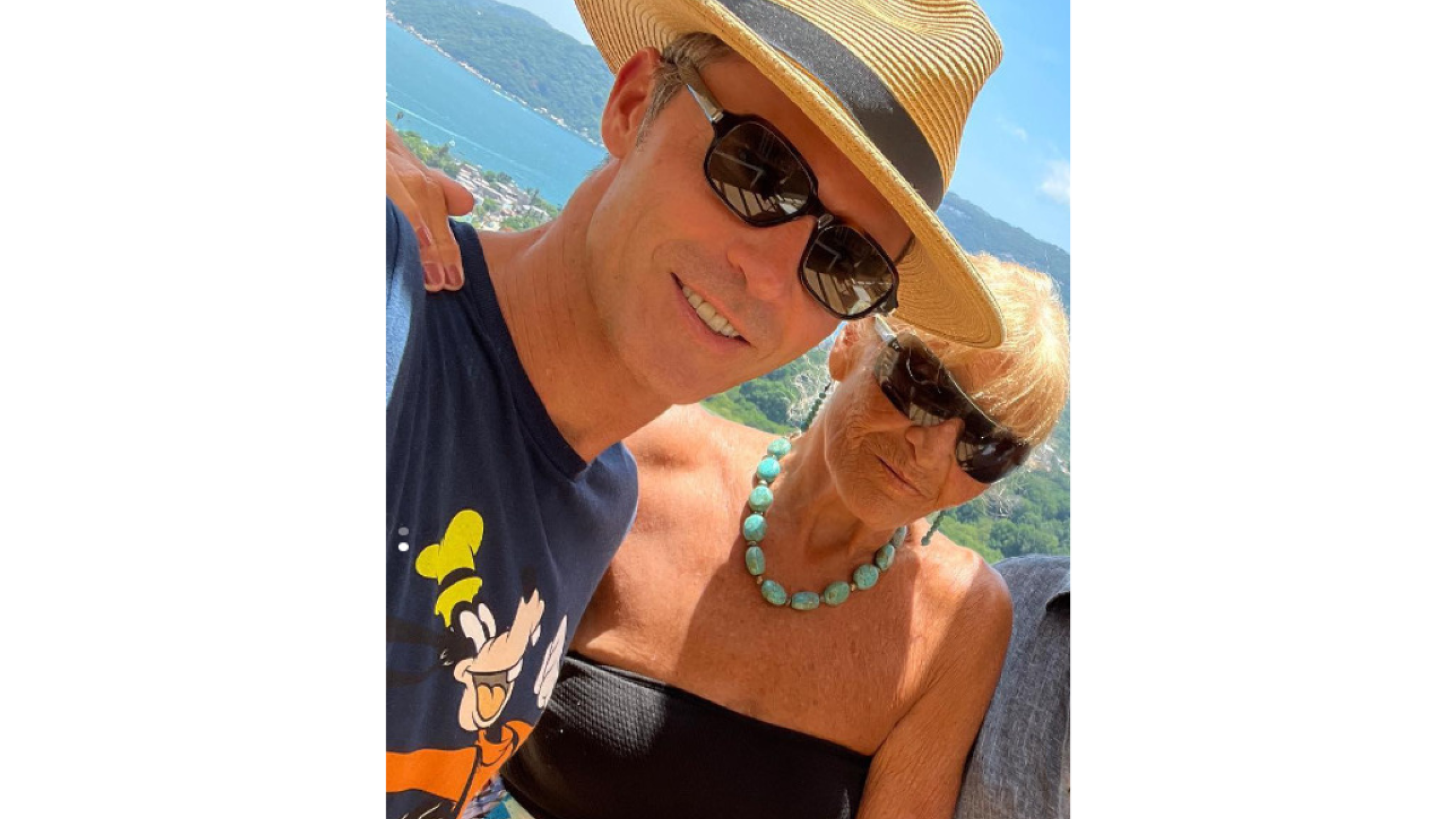 Leonardo García y su mamá, Sandra Vale