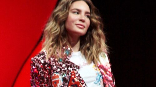 La cantante se tomó unos días de descanso en España.