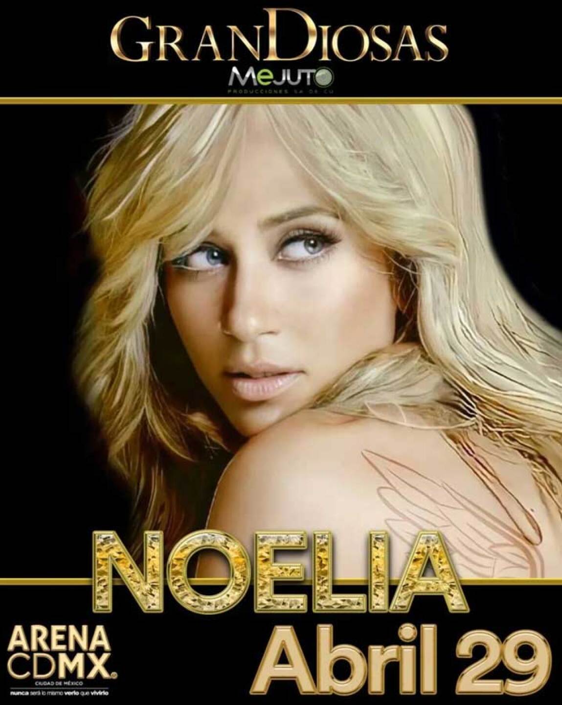 Noelia anuncia conciertos en México