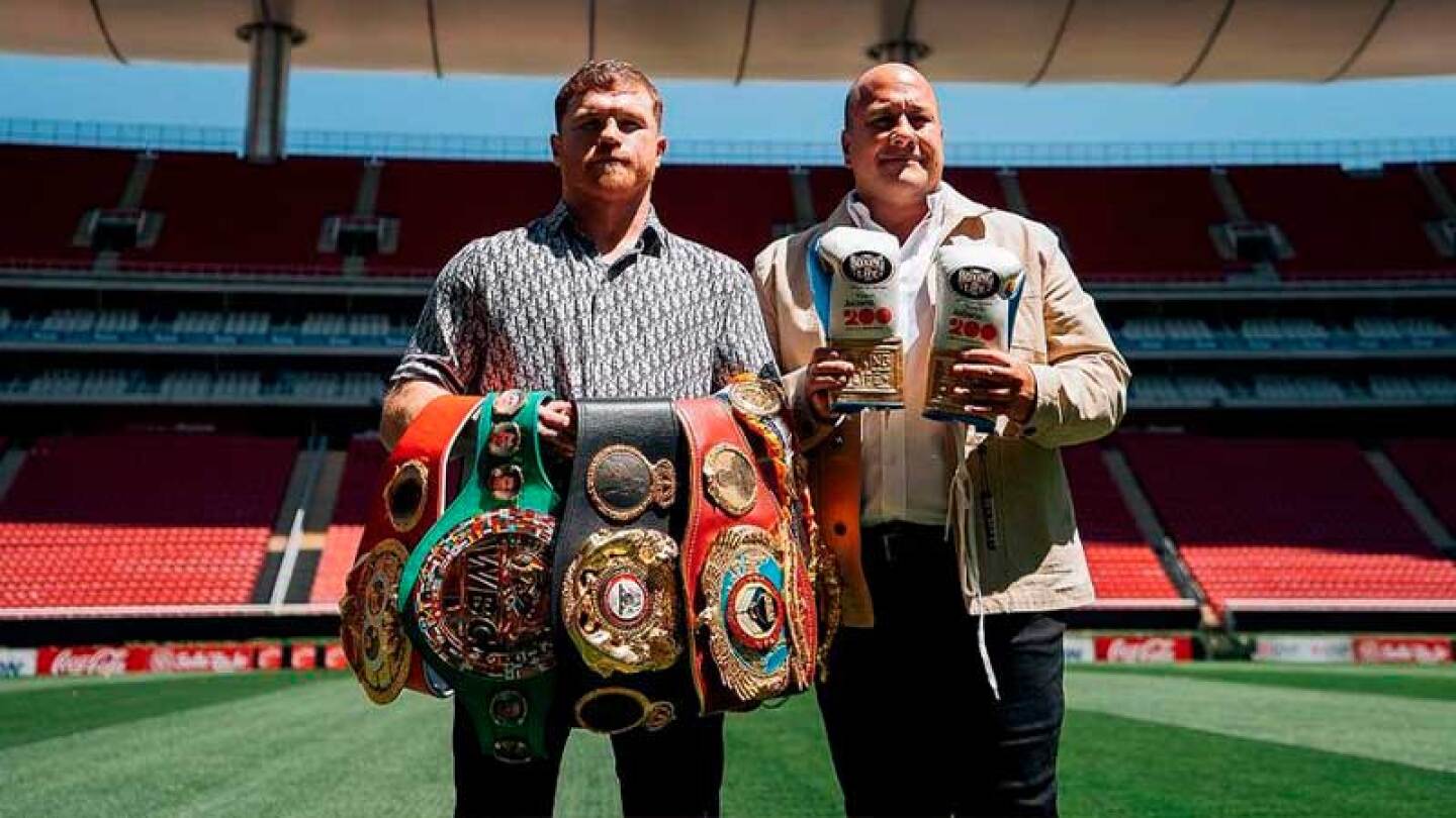 El Canelo Álvarez se dijo contento por cumplir uno de sus sueños