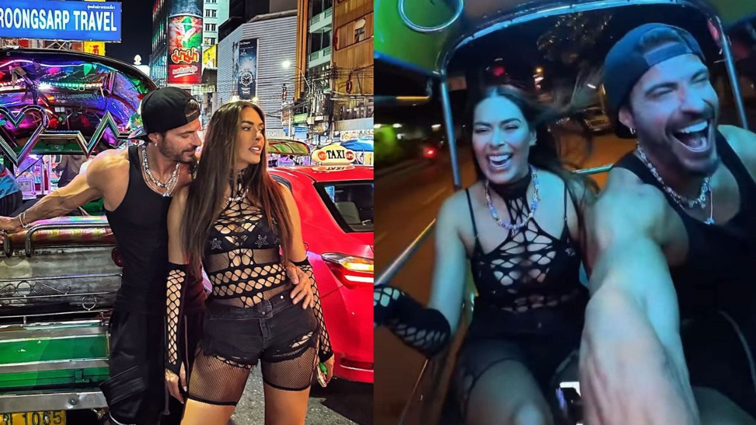 Galilea Montijo y su novio Isaac Moreno