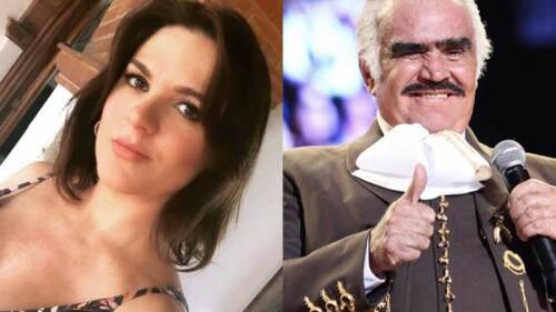 Zoraida Gómez habló sobre el beso en la boca que Vicente Fernández le dio de niña