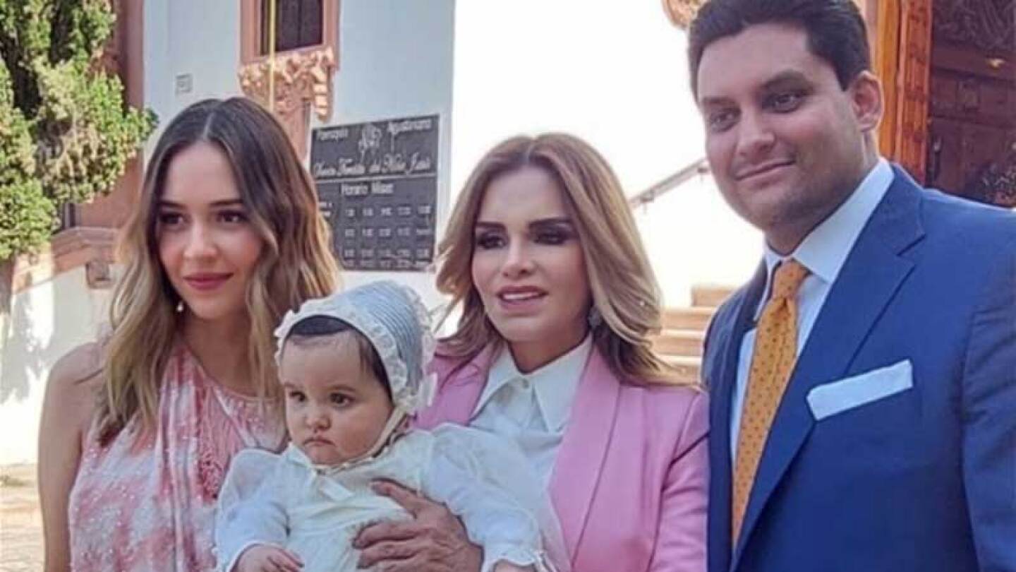 Lucía Méndez celebró la vida de su nieta