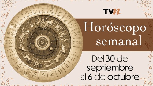 Horóscopo semanal del 30 de septiembre al 6 de octubre