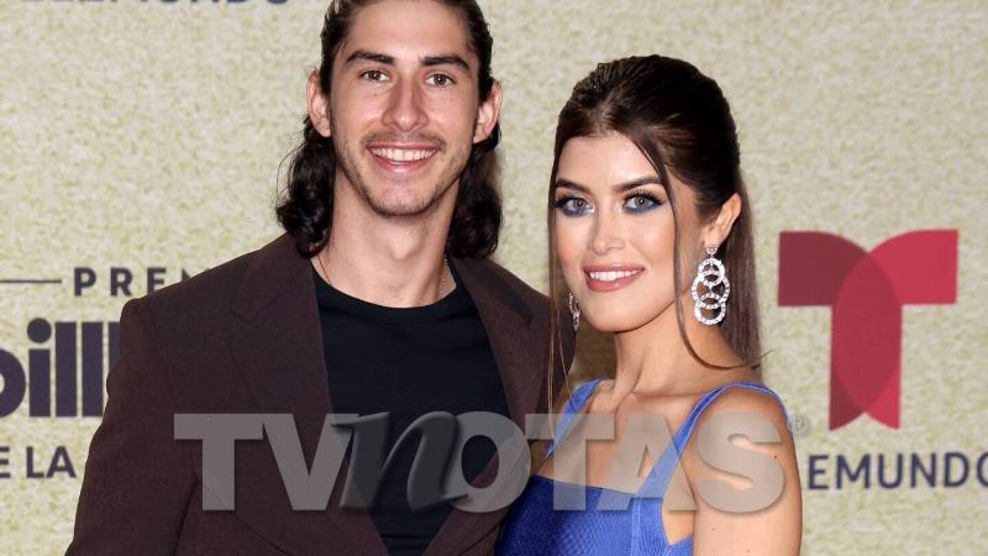 Gaby Cataño y su novio