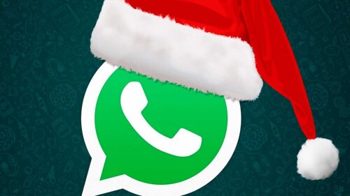 WhatsApp: cómo poner un gorro de Navidad al ícono de la app