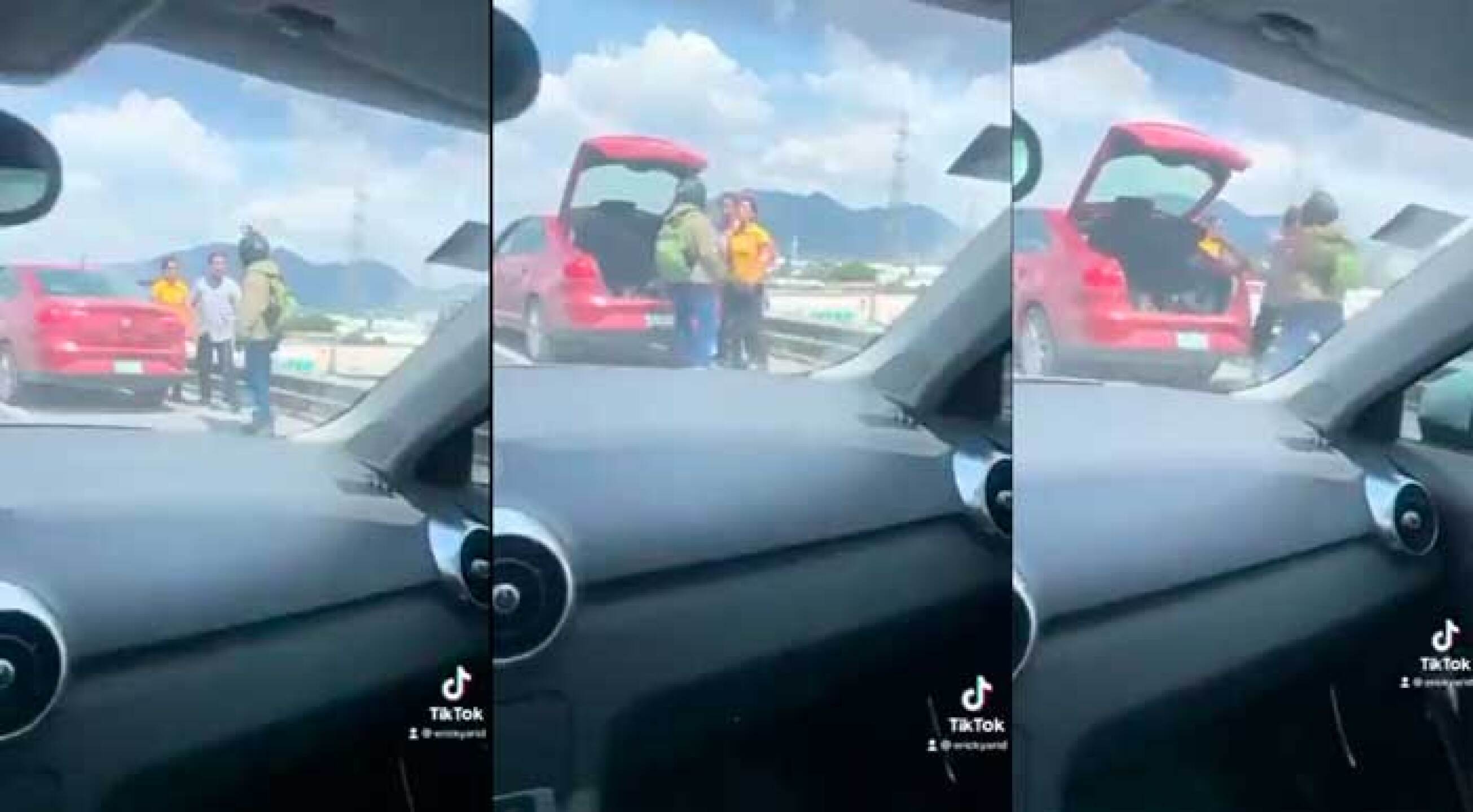 Automovilista arroja al vacío a repartidor y viralizan el video