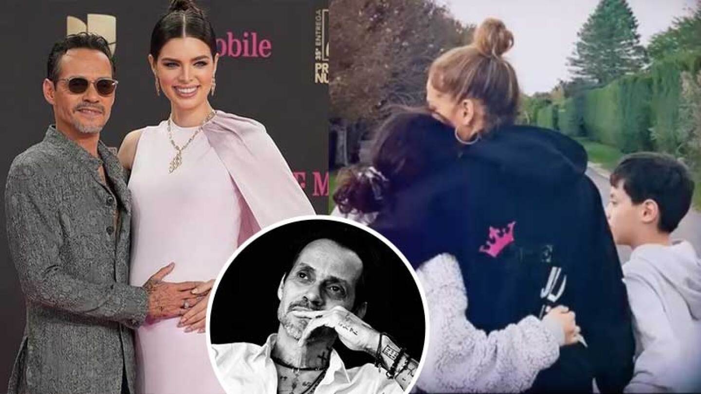 Marc Anthony presumió a su futuro bebé