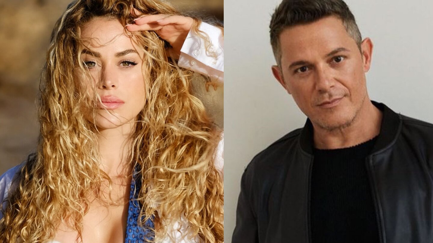 Candela Márquez y Alejandro Sanz