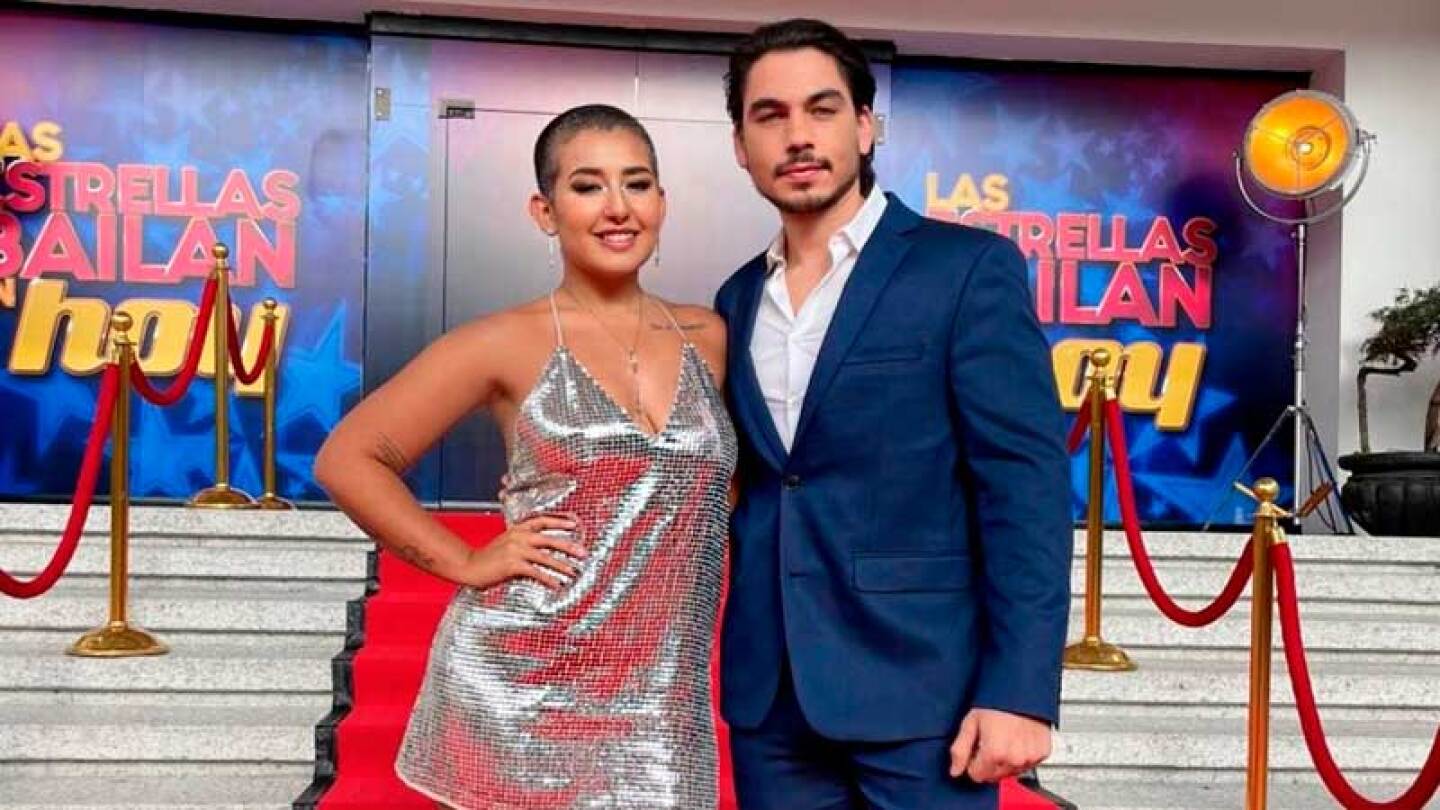 Romina Marcos y Josh Gutiérrez fueron pareja de baile
