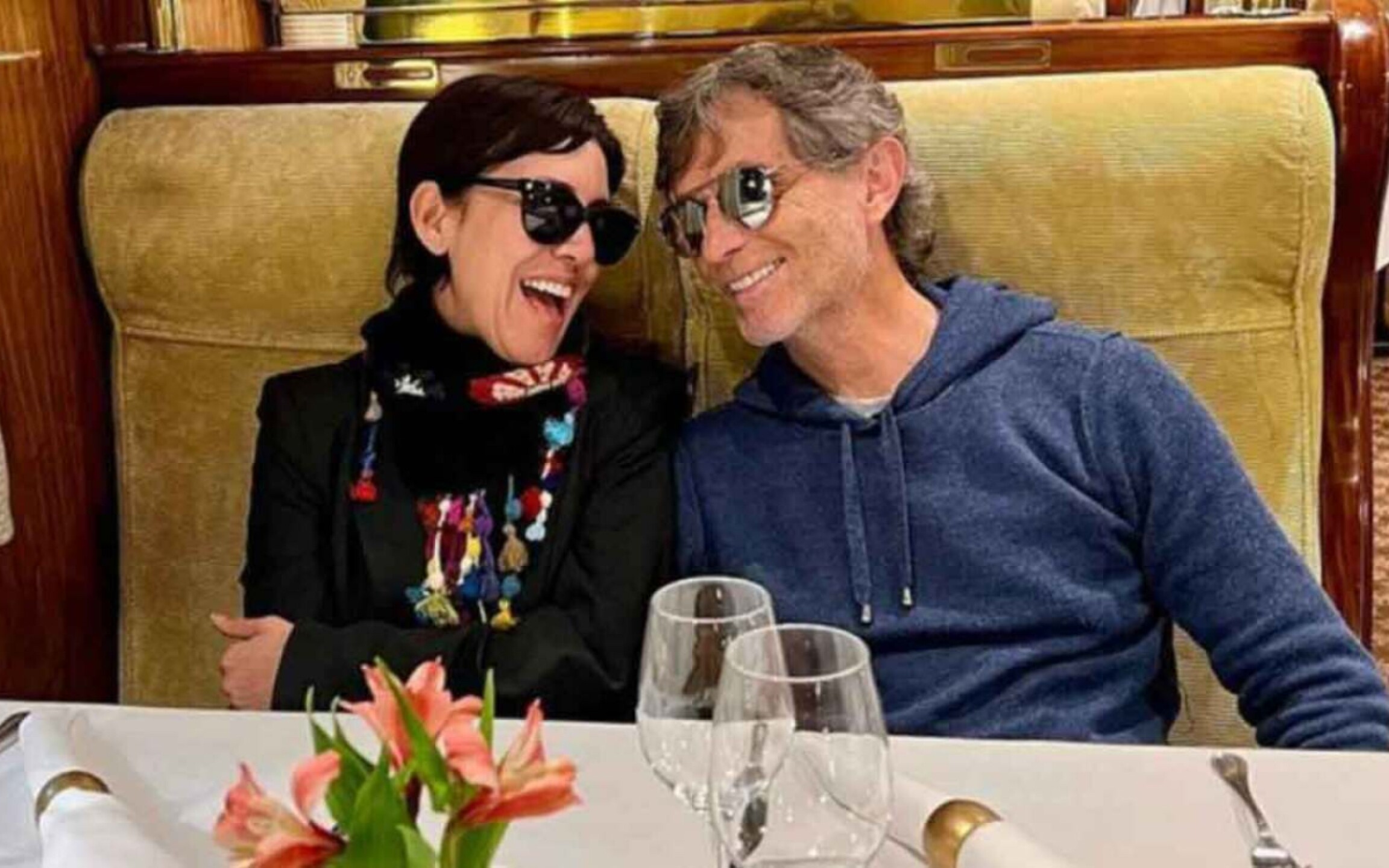 Humberto Zurita y Stephanie Salas