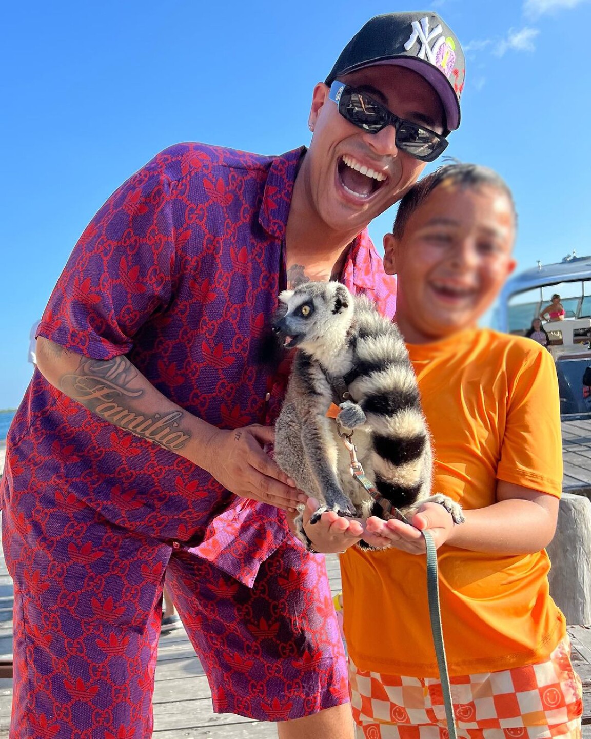 Eduin Caz celebra en familia el cumpleaños de su hijo mayor