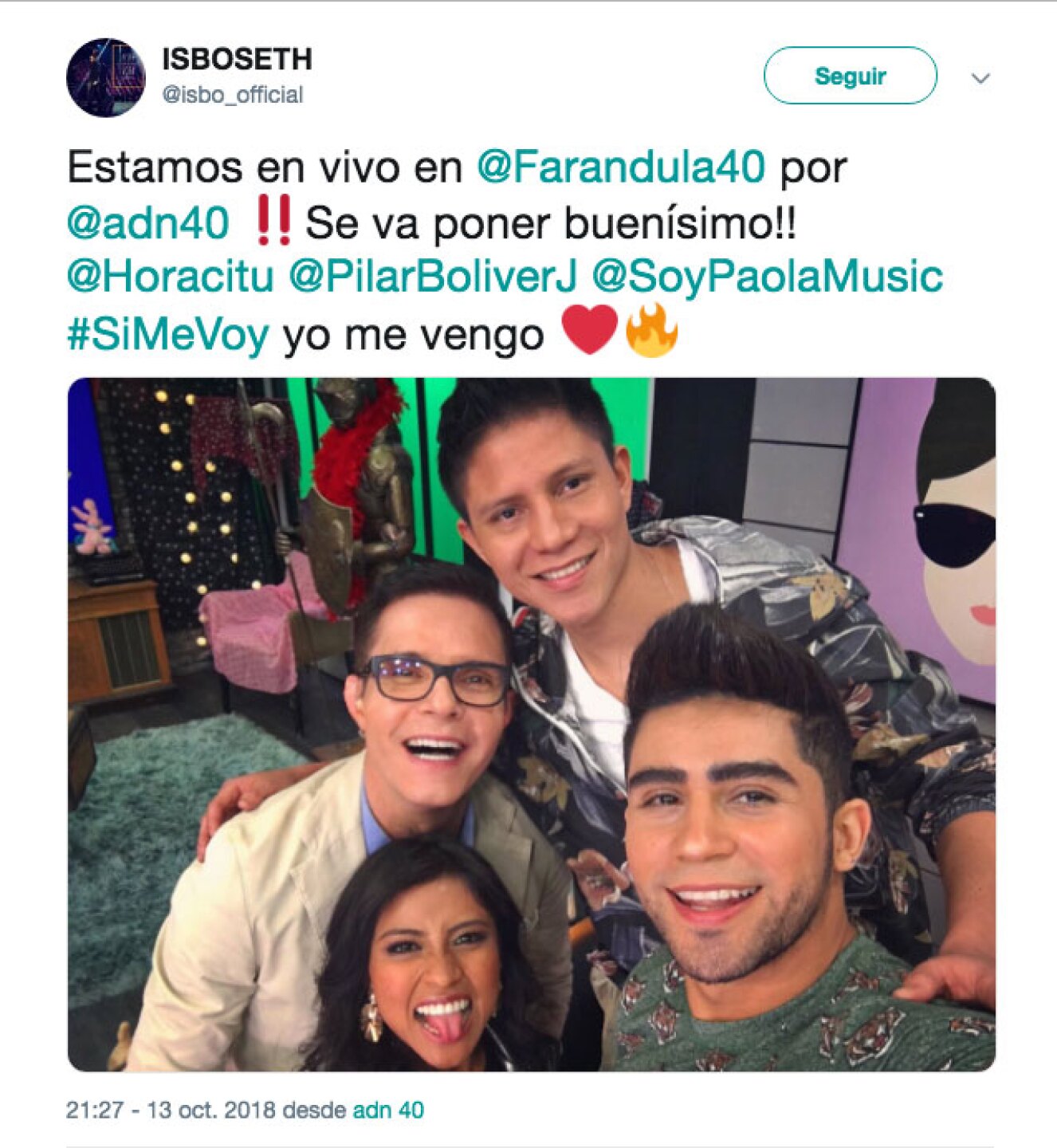 Tras la polémica generada en La Academia, Isbo y Horacio se reencontraron.