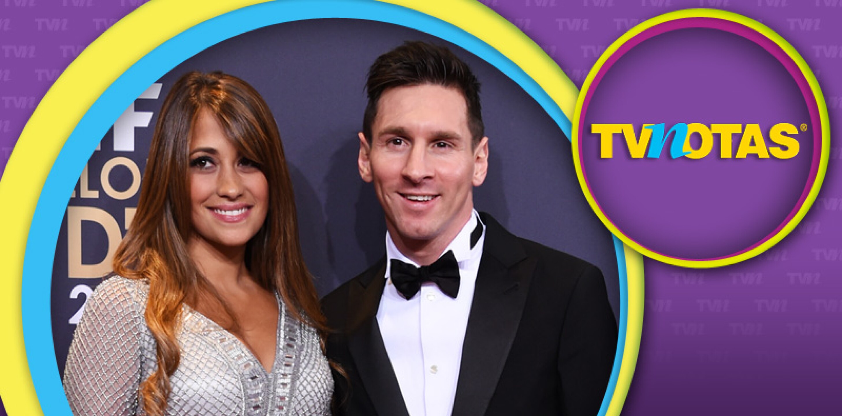 Antonella y Messi w