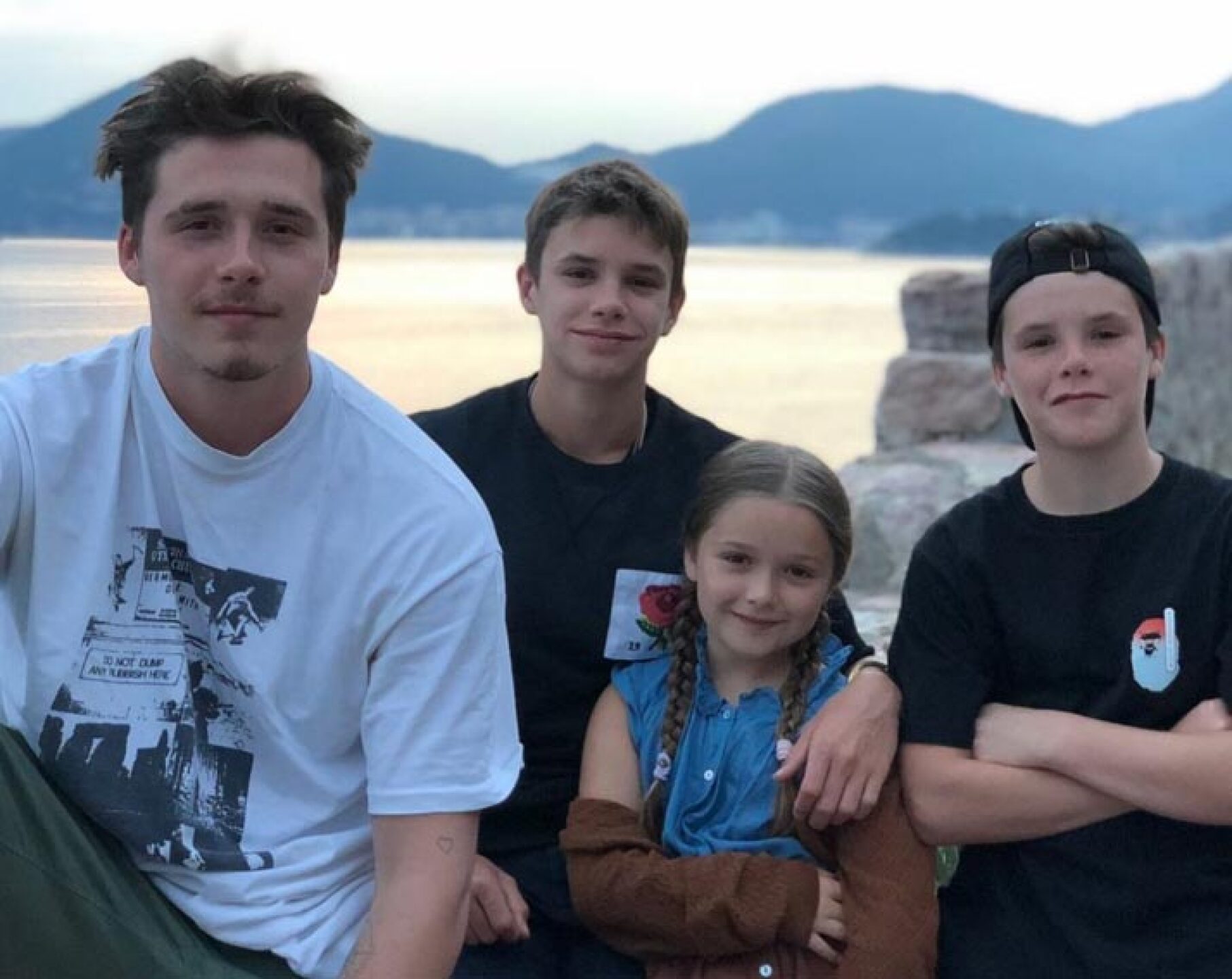 victoria y david beckham hijos