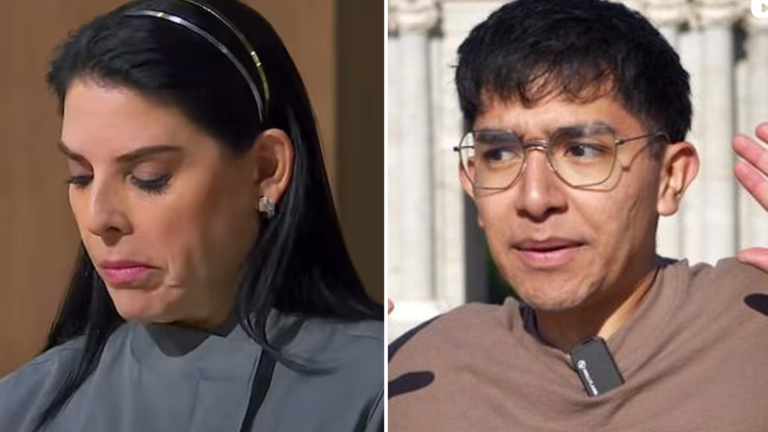 Isaías Espinoza habló del trato de Zahie Téllez en MasterChef