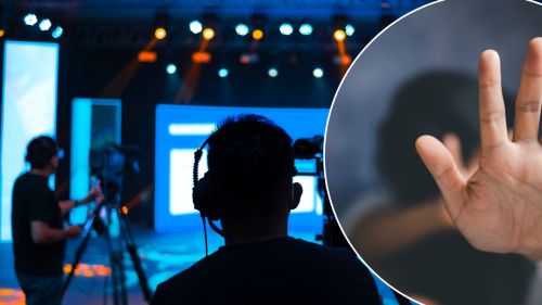 Violencia en set de televisión