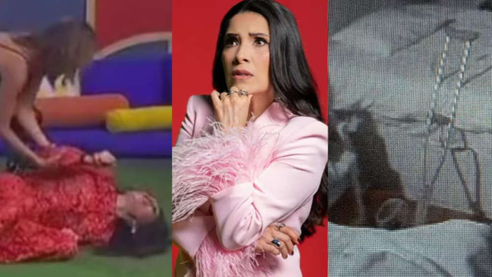 Dalílah Polanco sufre accidente en La casa de los famosos México.