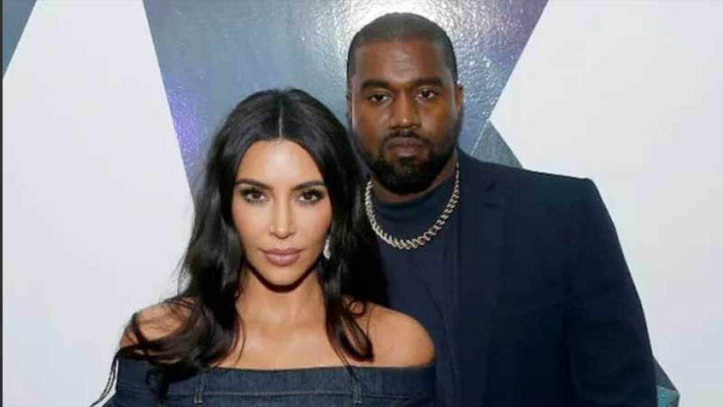 Kaney West y Kim Kardashian  están en trámites de divorcio 