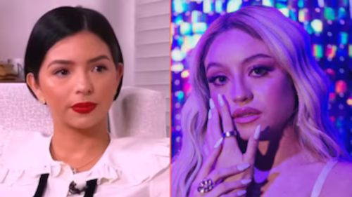 Karol Sevilla y Ángela Aguilar