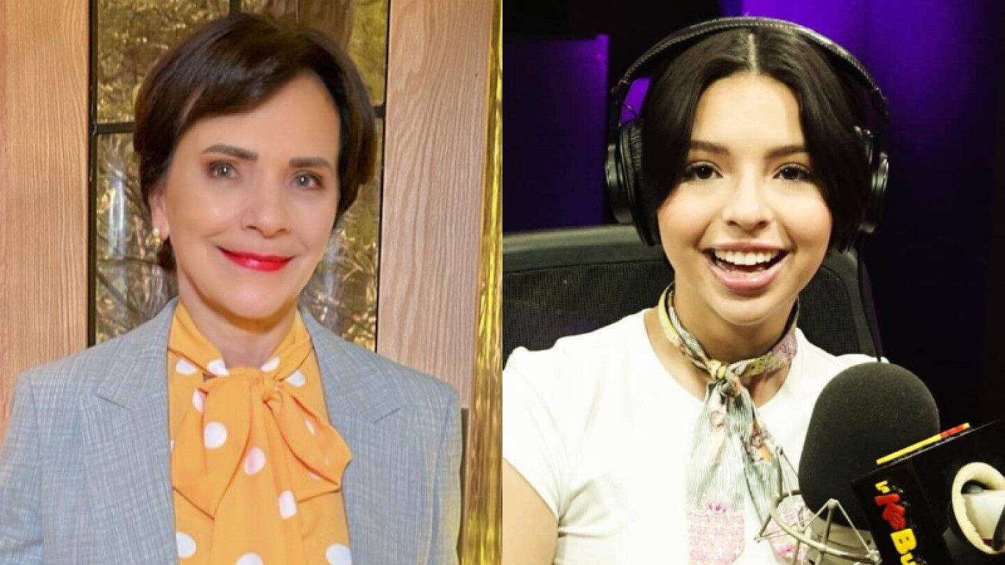 Pati Chapoy y Ángela Aguilar