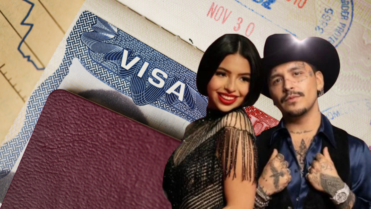 Ángela Aguilar y Christian Nodal