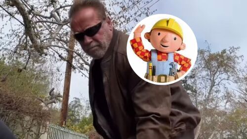 Arnold Schwarzenegger bache Los Ángeles