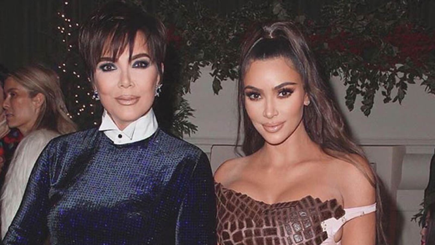 Kim Kardashian, Kris y Kylie Jenner publican video sin una gota de maquillaje