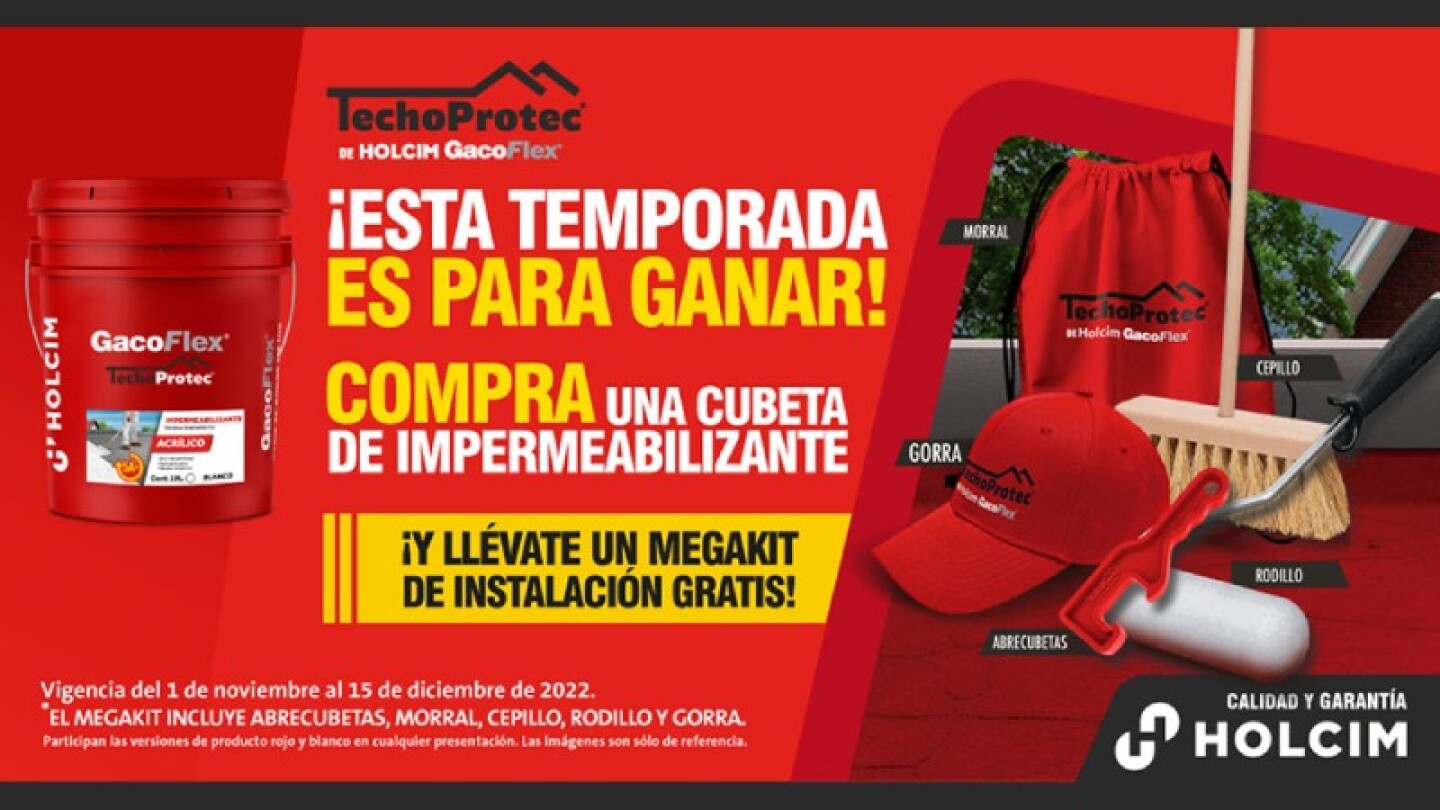Esta Navidad date el mejor regalo y protege tu hogar de las goteras con la nueva promoción de TechoProtec