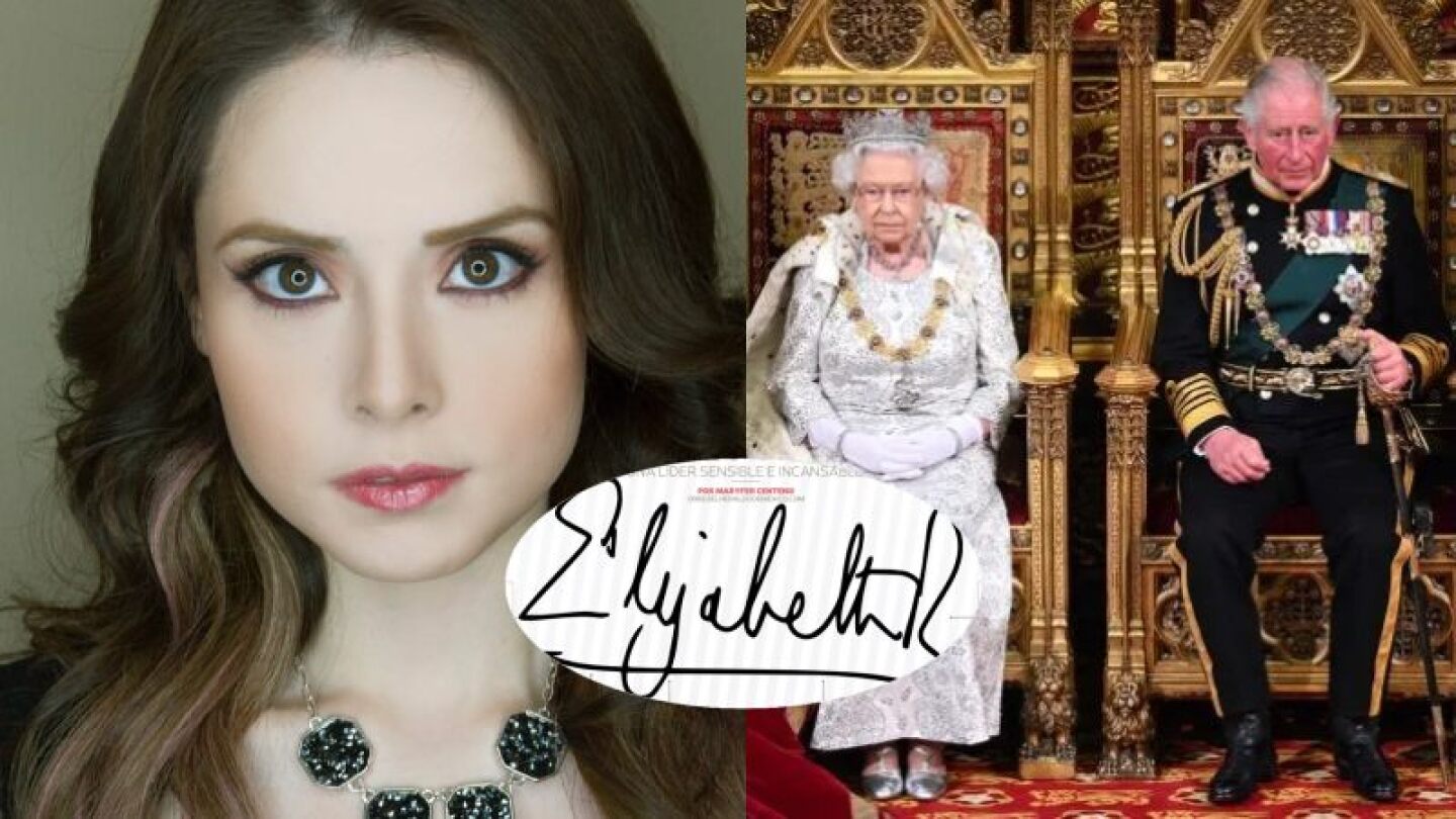 Maryfer Centeno: Análisis grafológico de la Reina Isabel ll y Rey Carlos III