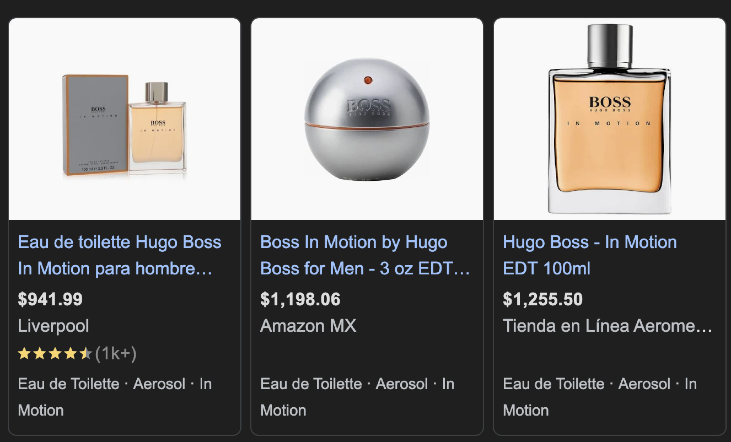 Hugo Boss in Motion.