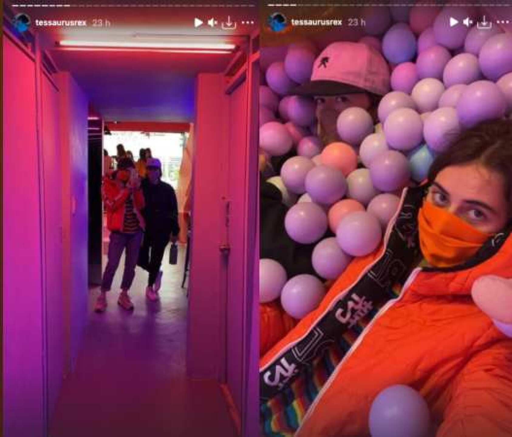 Tessa IA  hija Nailea Norvind rumores romance con mujer